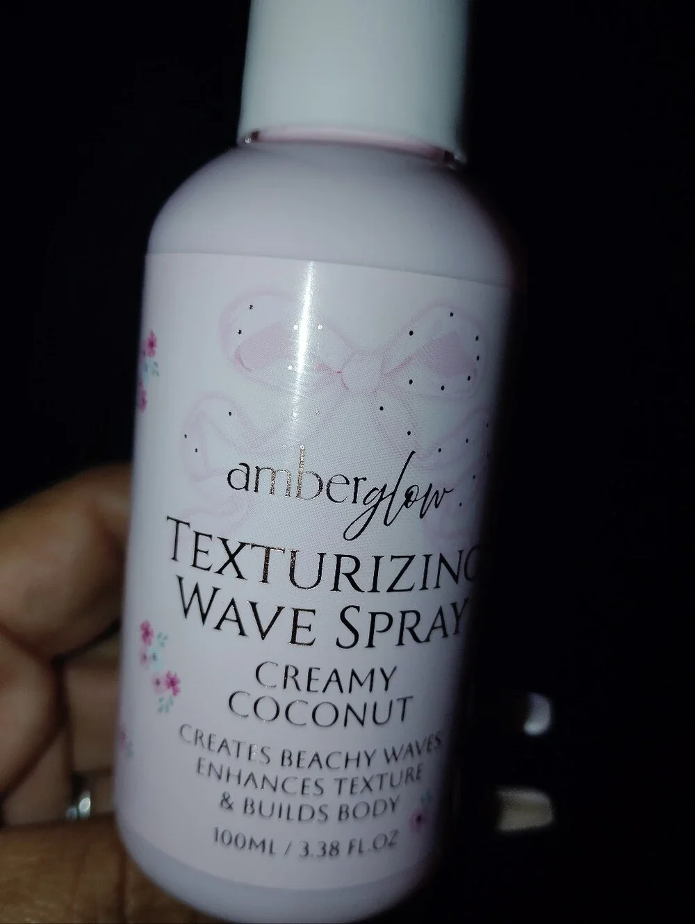 Amberglow Texturizing Wave Spray - Creamy Coconut (Pink)